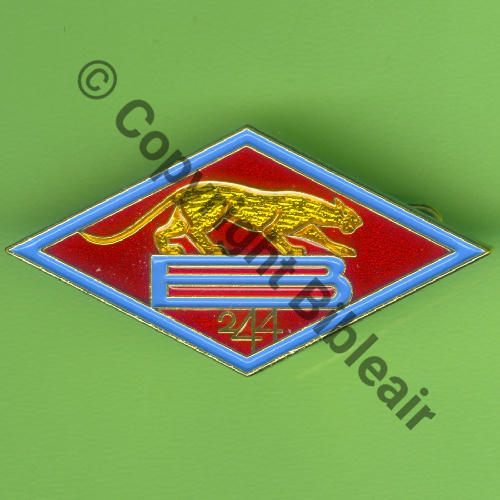 244  2024 A1247NH 3eDRILLE BR.244 ED.2.33 COGNAC  DUSEAUX Griffes et butees Dos scintillant No56 RETIRAGE 2eDRILLE GR.1.33 Src.Y.GENTY 35Eur06.24 